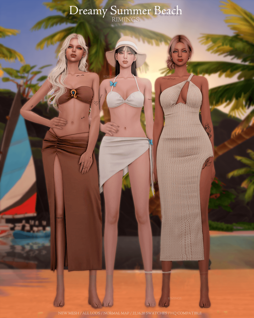 Галерея мода Пляжная одежда Dreamy Summer Beach #1